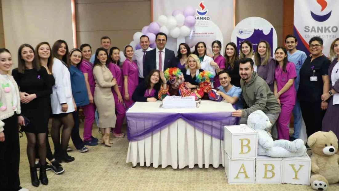 SANKO Üniversitesi Hastanesi'nde 'Dünya Prematüre Günü'