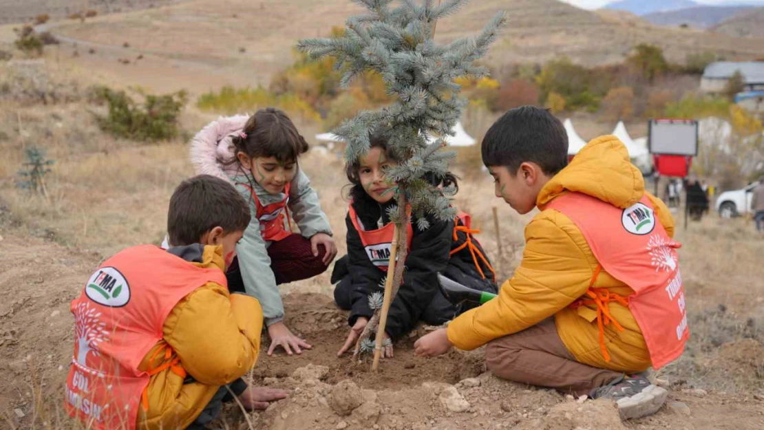 '81 İlde 81 Orman' projesinde Erzincan'da 50 bin fidan toprakla buluştu