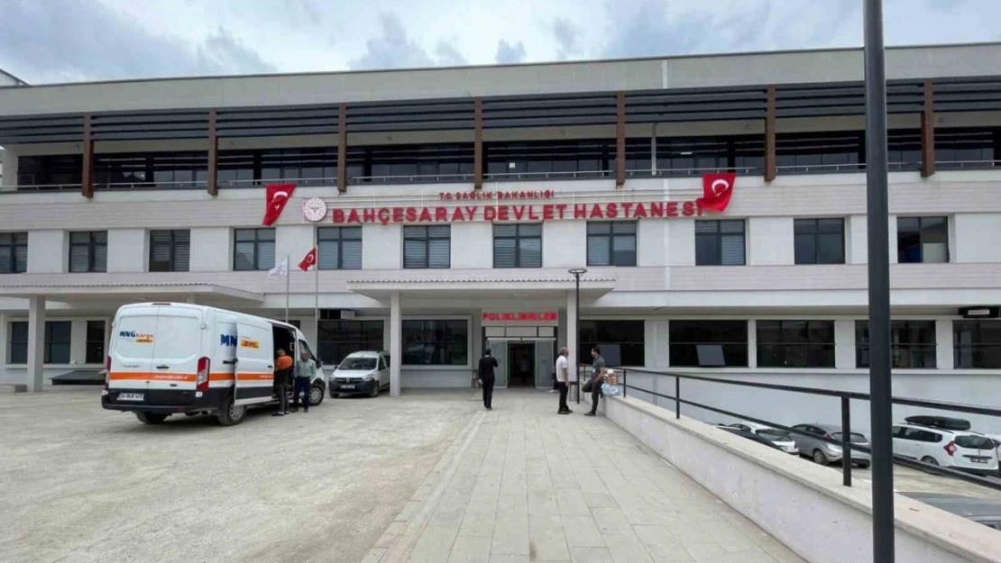 25 yataklı Bahçesaray Devlet Hastanesi hasta kabulüne başladı