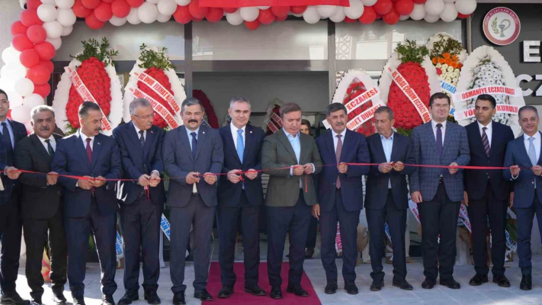 56. Bölge Erzincan Eczacı Odası yeni hizmet binası açılış töreni gerçekleştirildi