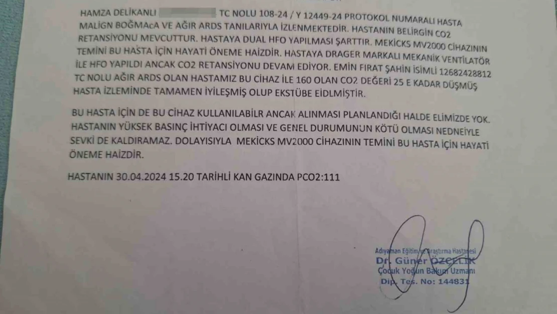 Adıyaman'da 2 aylık bebek ihmal sonucu öldü iddiası