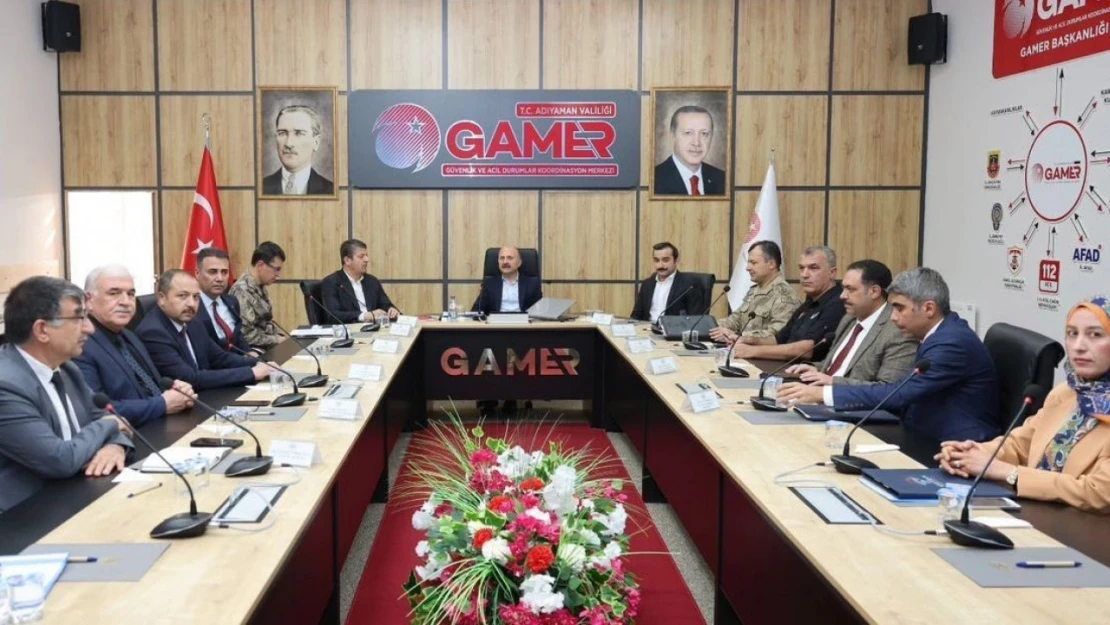 Adıyaman'da GAMER toplantısı gerçekleştirildi