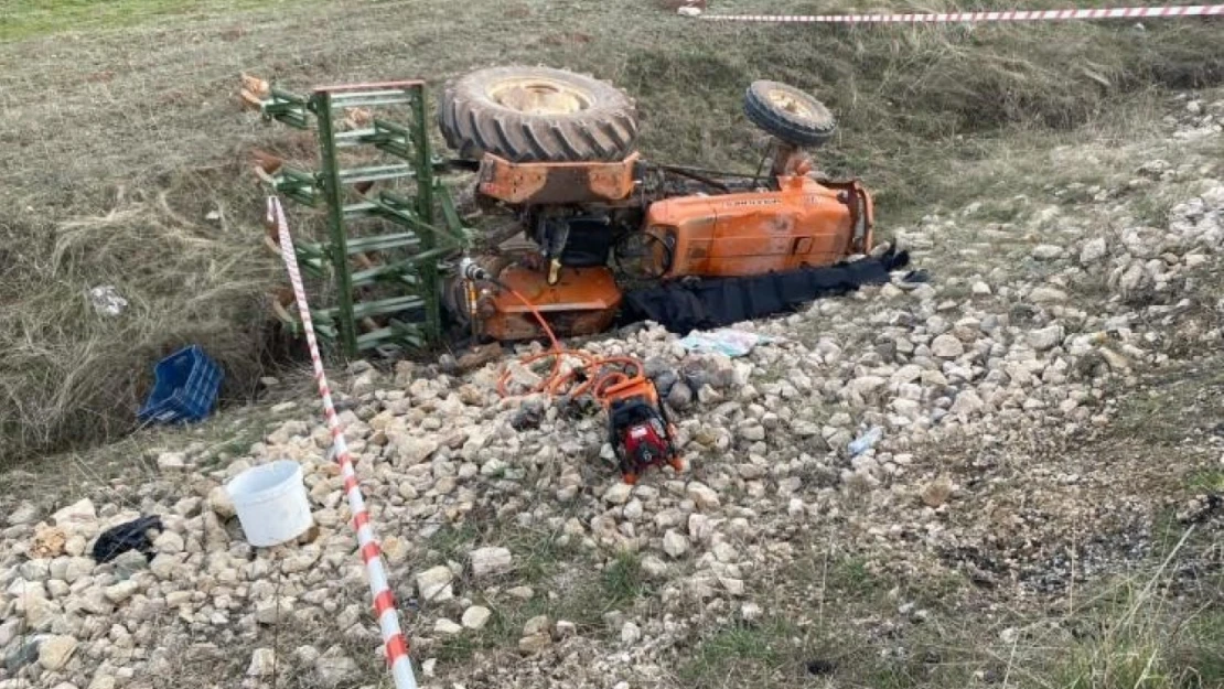 Adıyaman'da traktör devrildi: 1 ölü