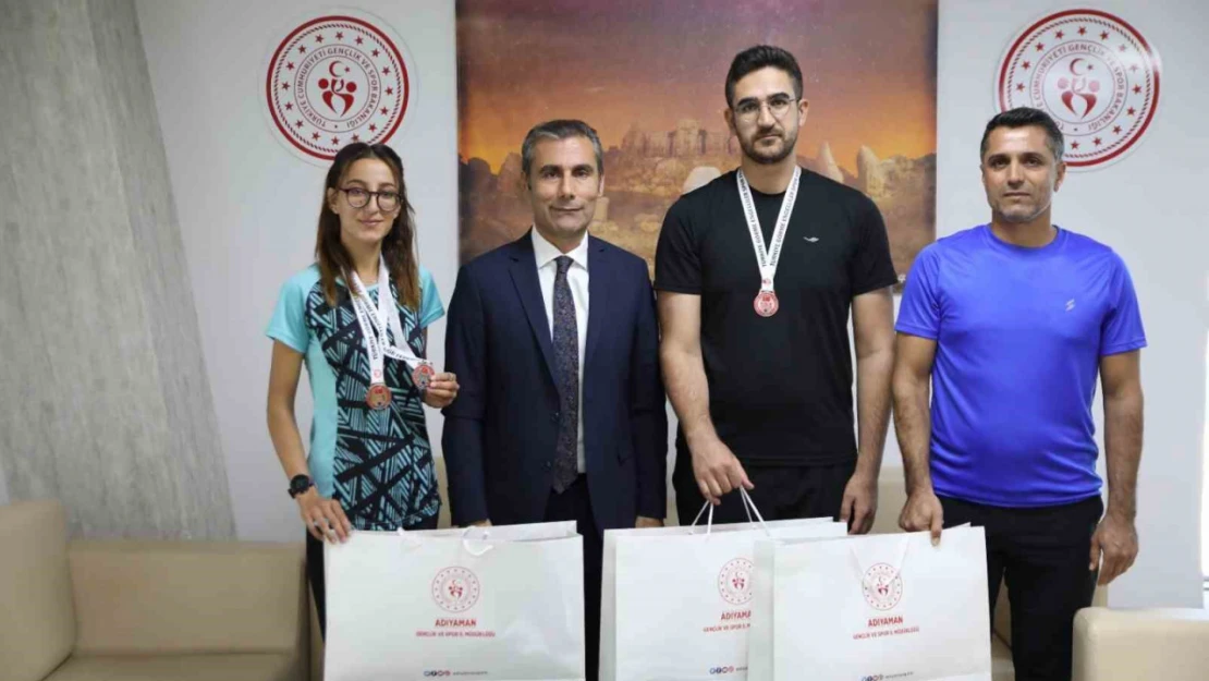 Adıyamanlı sporcular dereceyle döndü