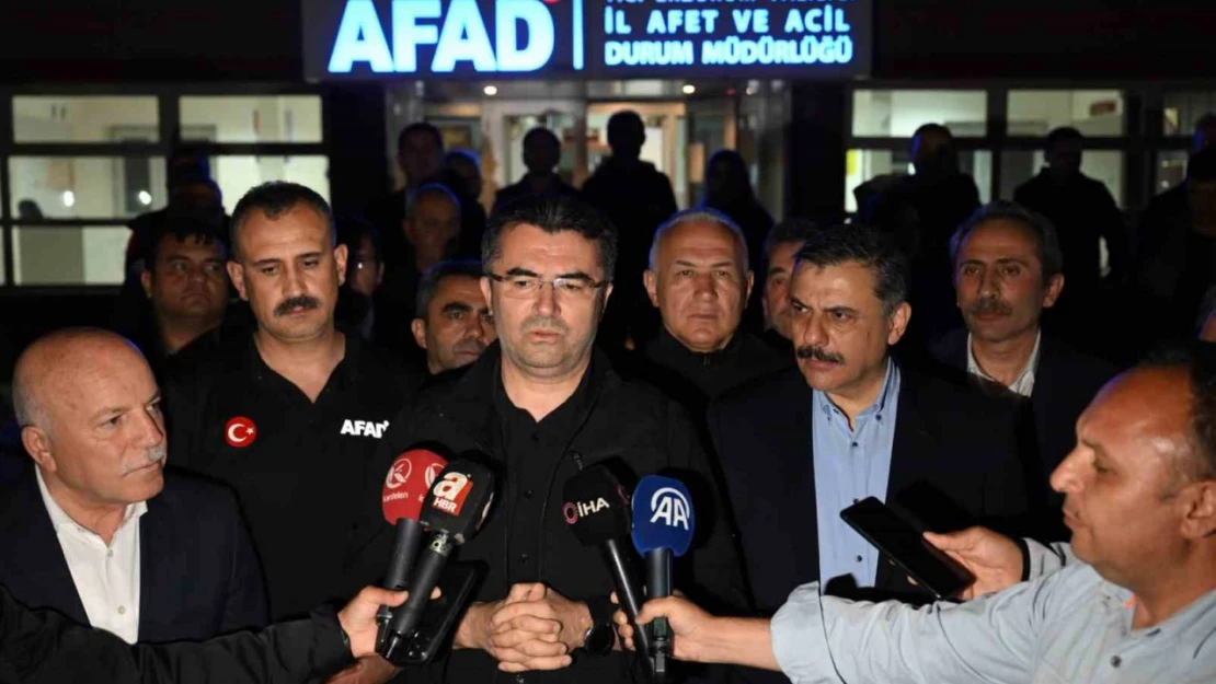 AFAD Başkanı Okay Memiş: '111 iş makinesiyle tüm riskli dereleri ıslah edeceğiz'