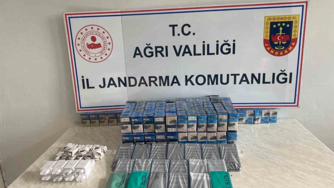 Ağrı'da 8 kişi kaçakçılık suçundan yakalandı