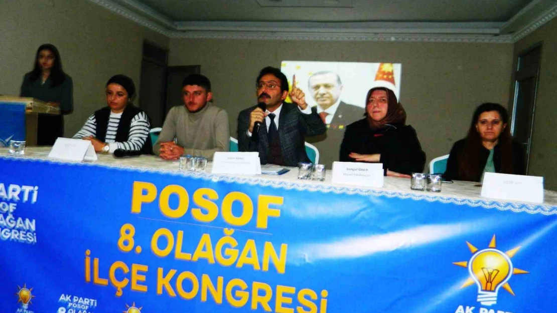 AK Parti Posof ilçe kongresi yapıldı