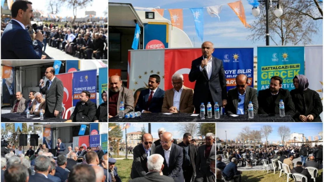 AK Partili Başkan Adayları EskiMalatya'da vatandaşlarla bir araya geldi