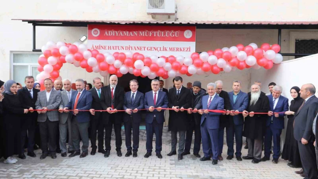 Amine Hatun Diyanet Gençlik Merkezi açıldı