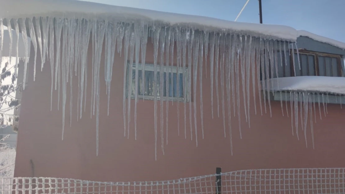 Aşkale'de soğuk hava etkili oluyor