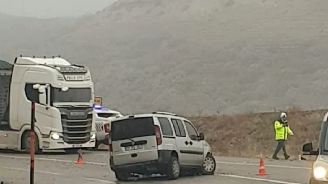 Aşkale'de trafik kazası: 1 yaralı