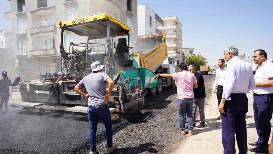 Başkan Hallaç: 'Beton asfalt çalışmalarımıza başladık'