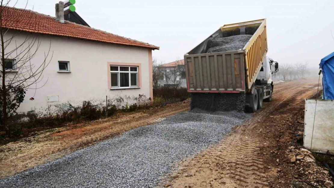 Battalgazi'de yol çalışmaları sürüyor