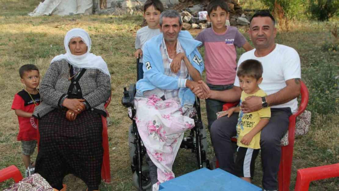 Bir bacağını kaybeden Malazgirtli vatandaşın protez bacak umudu