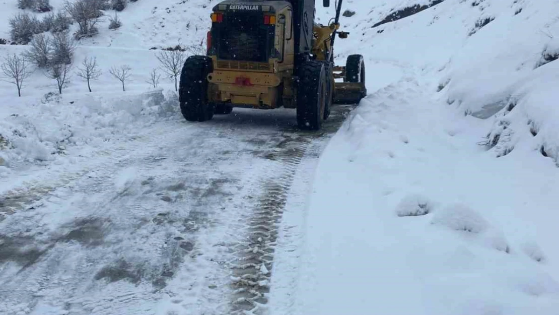 Bitlis İl Özel İdaresinden karla mücadele çalışması