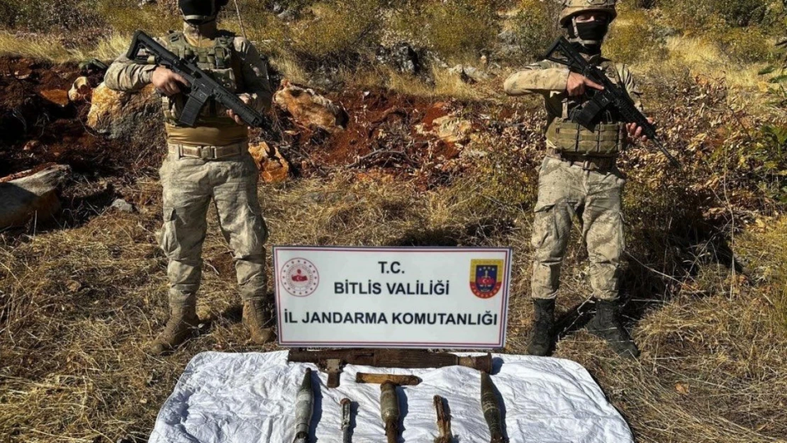 Bitlis'te el yapımı patlayıcı düzeneği ele geçirildi