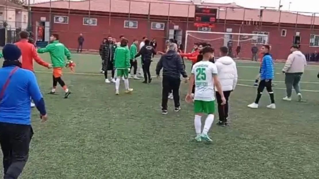 Bölgesel Amatör Lig'de olaylı maç: 3 yaralı