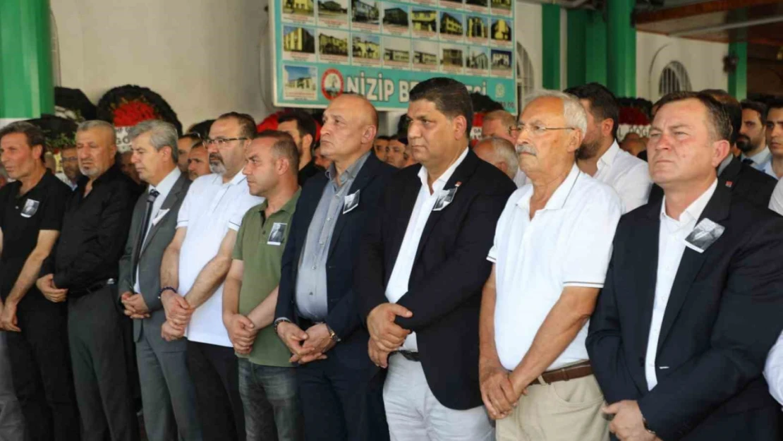 CHP Nizip İlçe Başkanı Bozfırat, son yolculuğuna uğurlandı