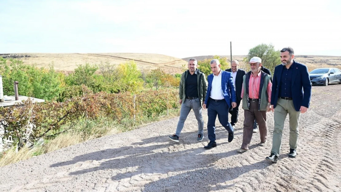 Çınar, 'Yeşilyurt'un dört bir tarafında yaraları sarıyoruz'