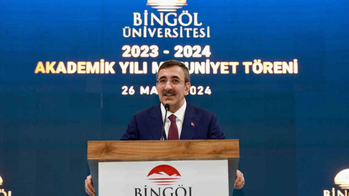 Cumhurbaşkanı Yardımcısı Yılmaz: '22 yılda üniversite sayımız 76'dan 208'e yükseldi'
