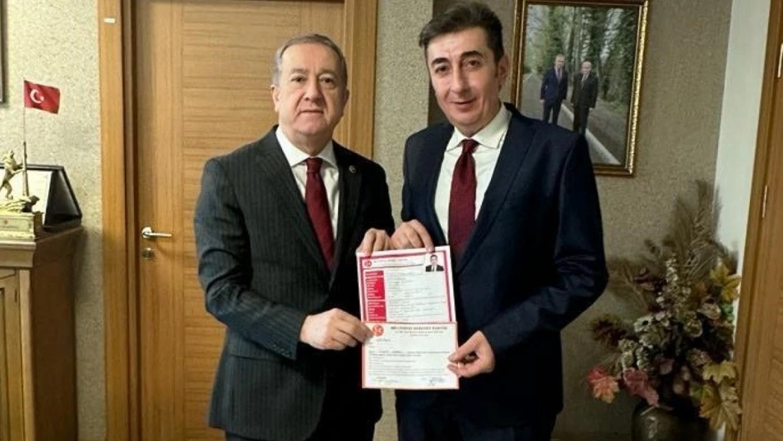Cüneyt Kishalı MHP Erzurum Büyükşehir Belediye Başkan aday adaylığını açıkladı