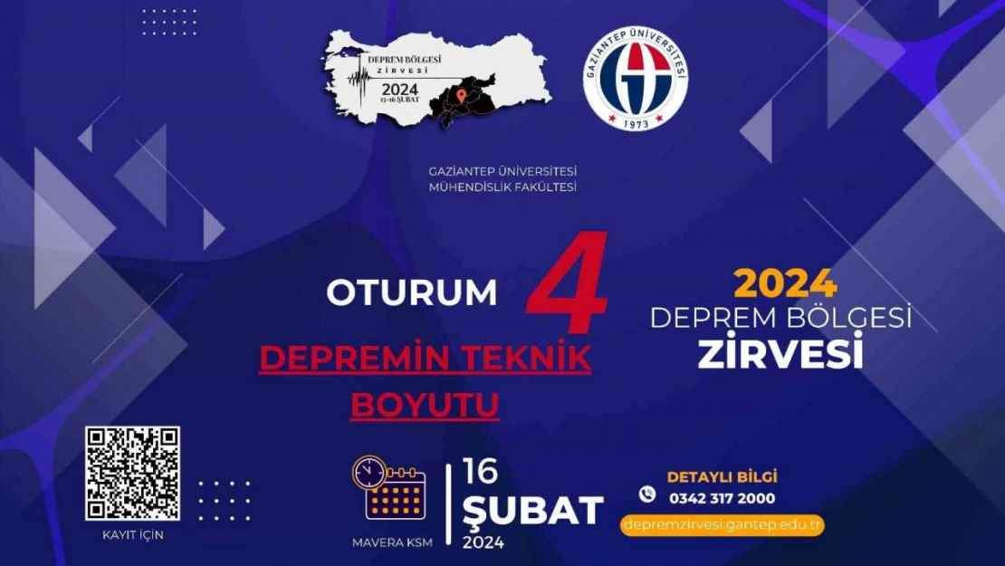 Deprem Bölgesi Zirvesi'nde depremin teknik boyutu irdelenecek