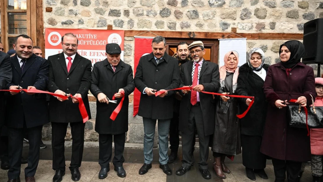 Ebu Bekir Efendi'nin ismi Erzurum'da yaşatılacak