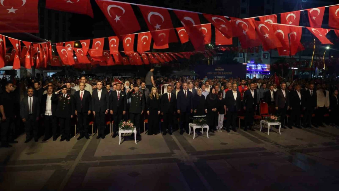 Elazığ'da 15 Temmuz etkinliklerle anıldı