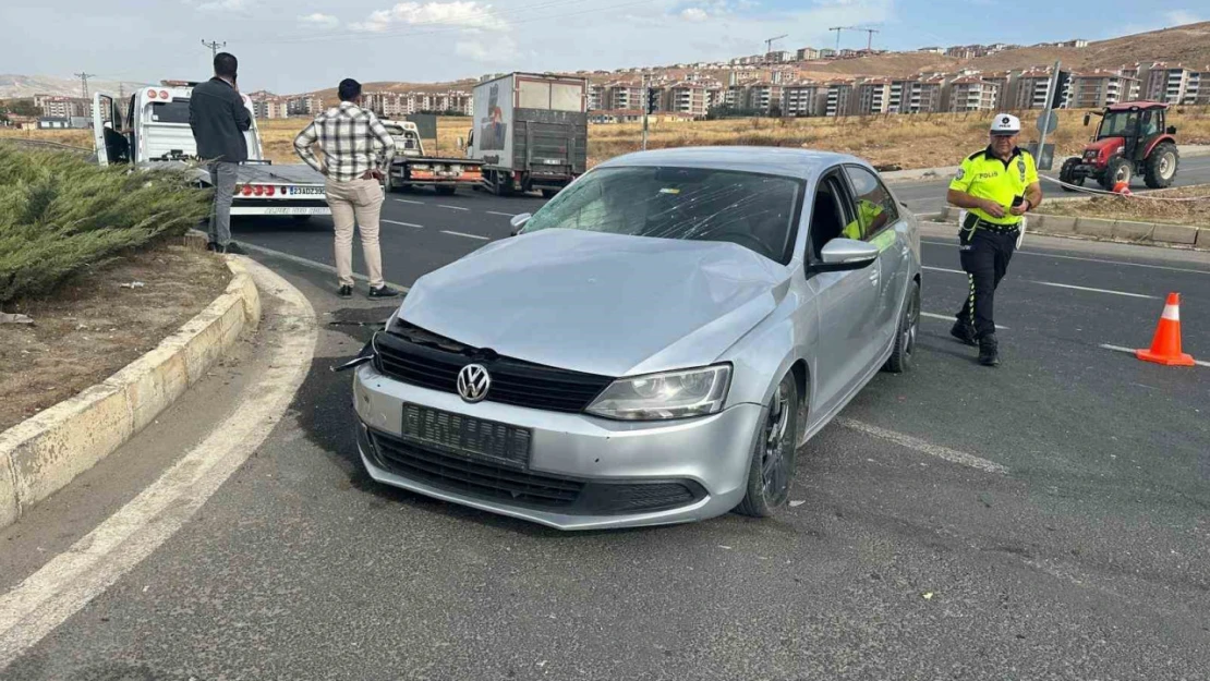 Elazığ'da trafik kazası: 2 yaralı