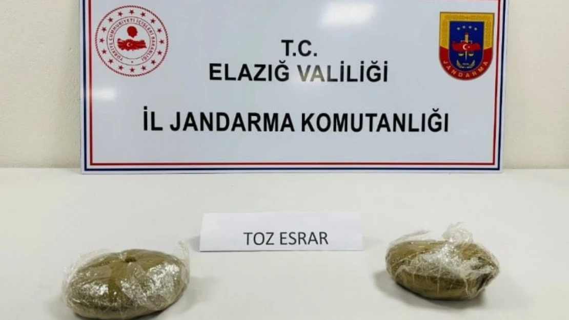 Elazığ'da uyuşturucu operasyonu