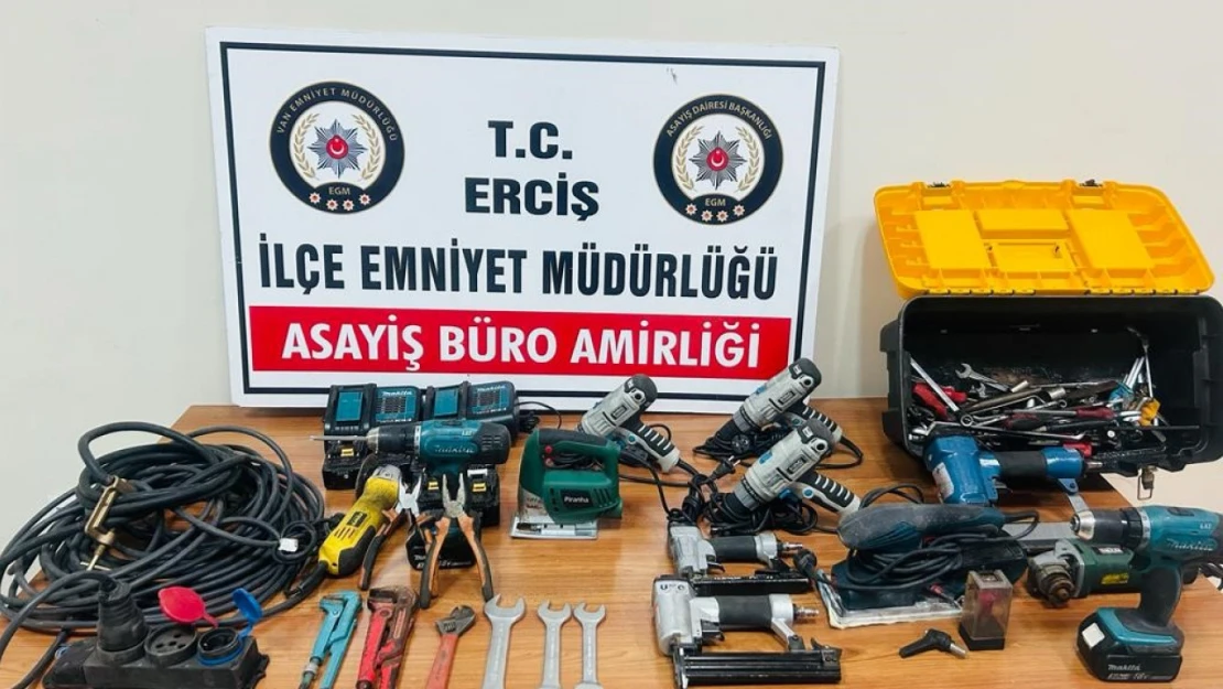 Erciş'te uyuşturucu ve hırsızlık operasyonu