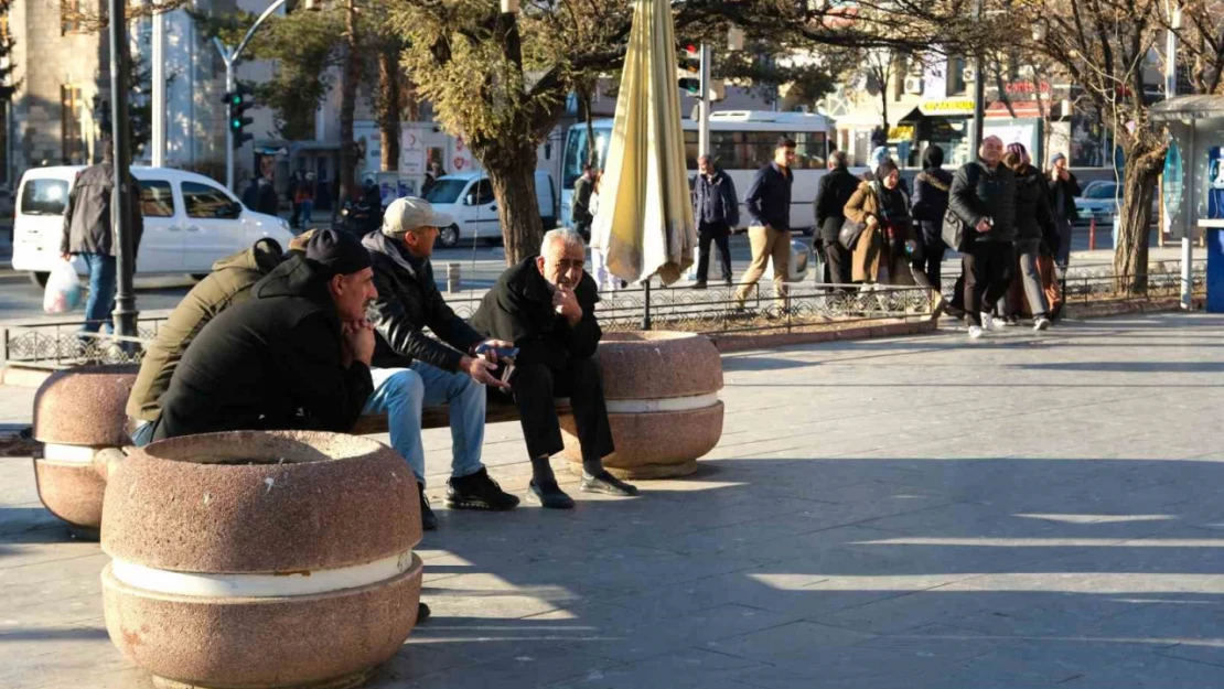 Erzincan'da bahar havası yaşanıyor