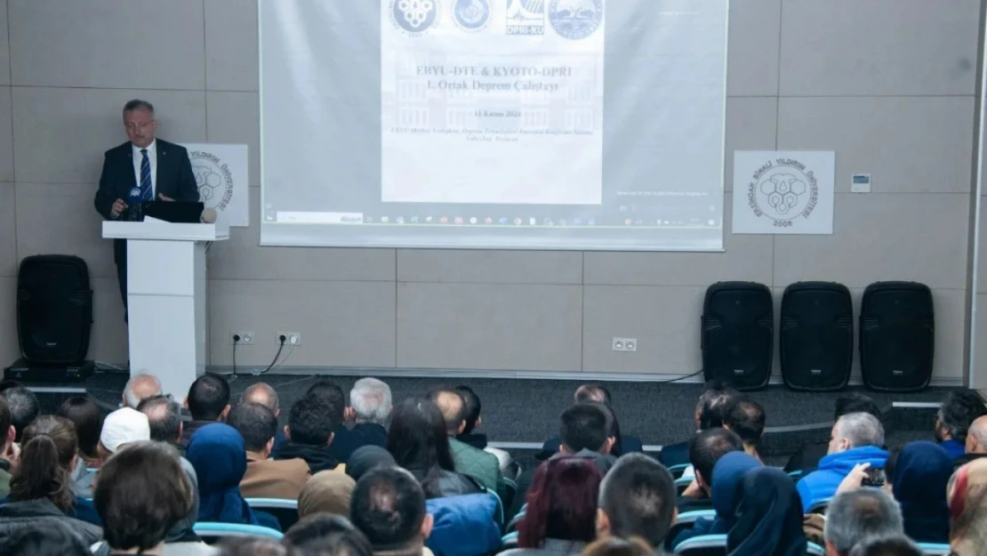 Erzincan'da deprem çalıştayı