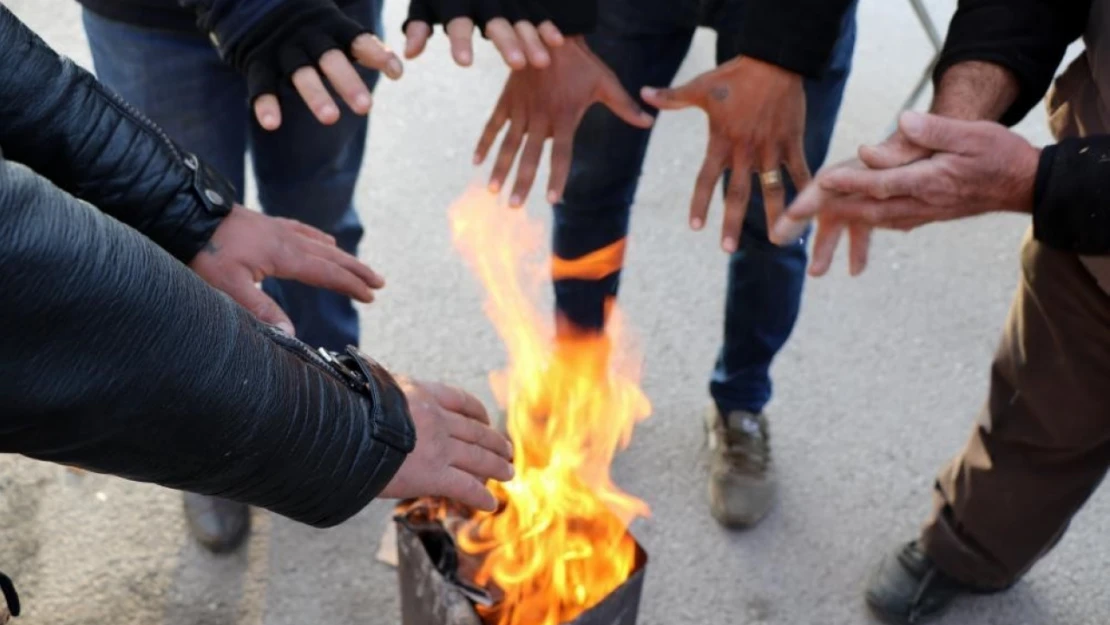 Erzincan'da soğuk hava etkisini artırdı