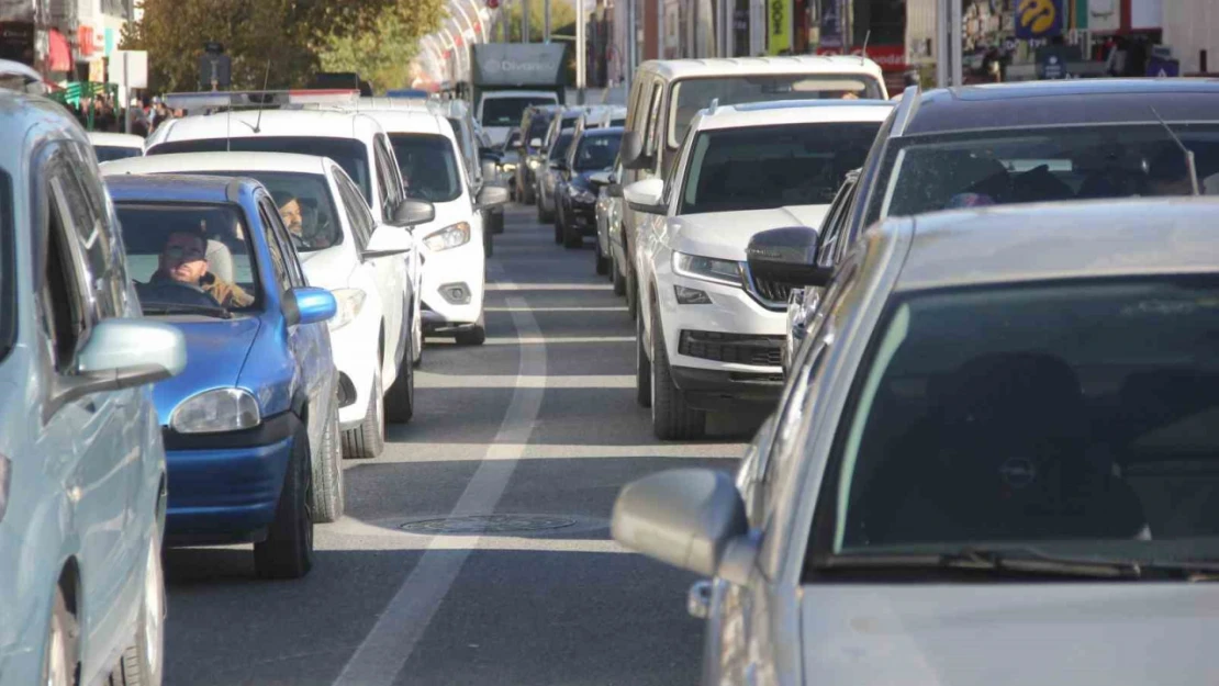 Erzincan'da trafiğe kayıtlı araç sayısı Kasım ayı sonu itibarıyla 69 bin 689 oldu