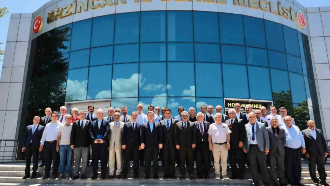 Erzincan İl Genel Meclisi Haziran ayı toplantısı yapıldı