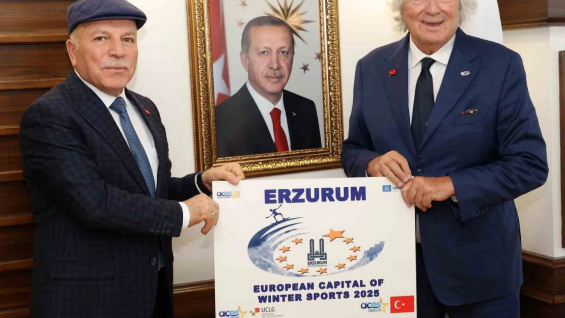 Erzurum 2025 Avrupa Kış Sporları Başkenti seçildi