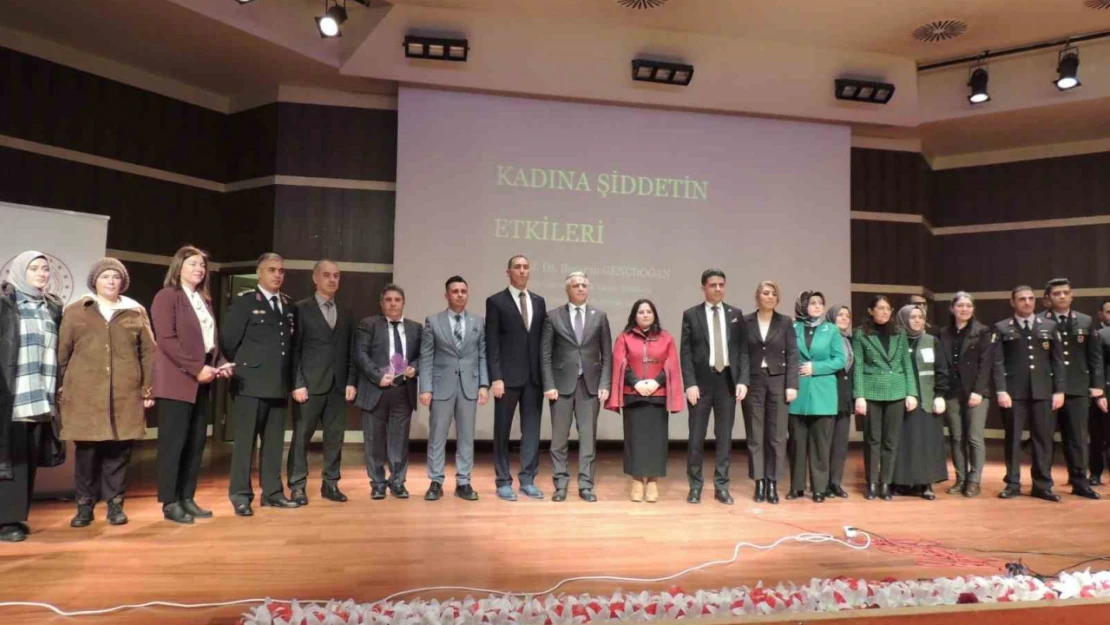 Erzurum'da ''Şiddetle mücadelede el ele'' programı