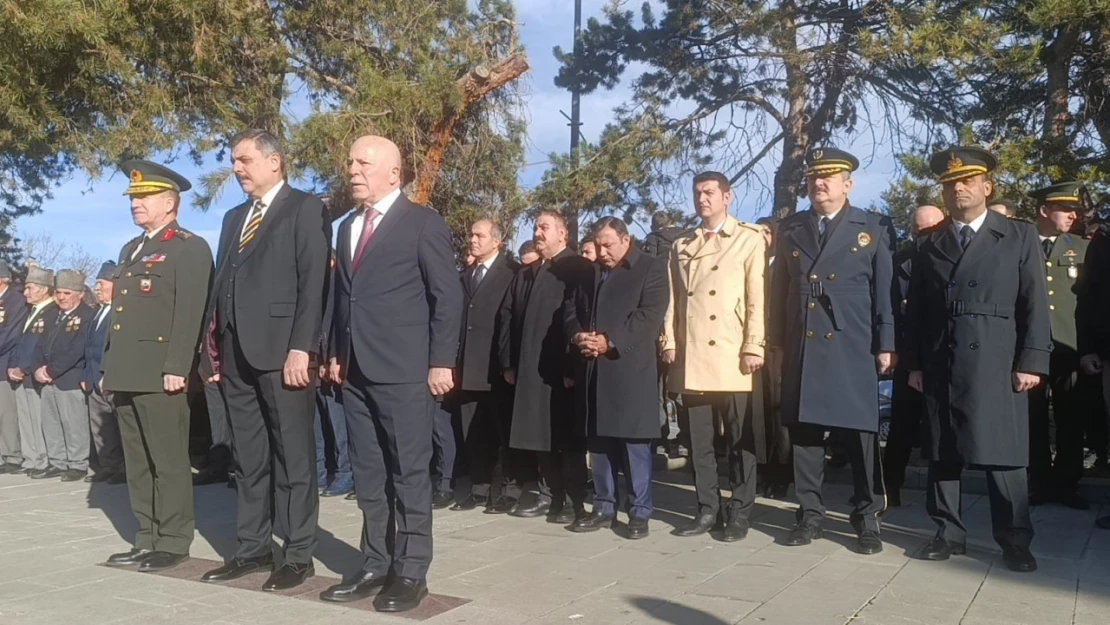 Erzurum'da 10 Kasım Atatürk'ü anma programı