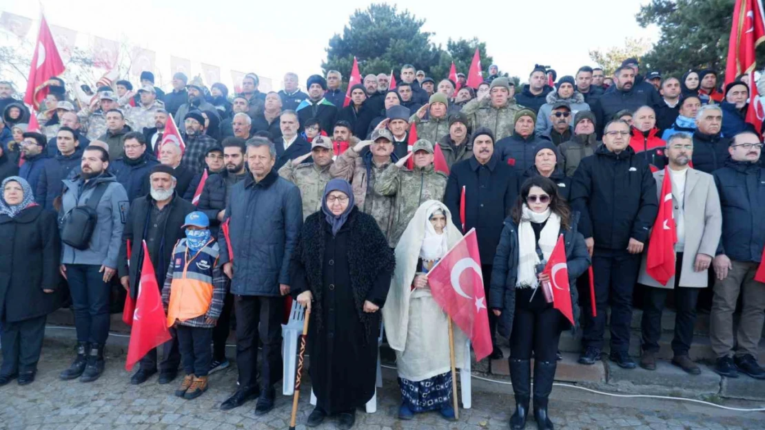 Erzurum'da 147 yıl önceki kahramanlık ruhu bir kez daha yaşatıldı