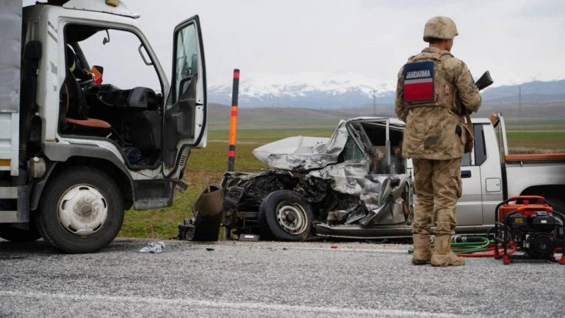 Erzurum'da jandarma bölgesinde bir ayda 35 trafik kazası