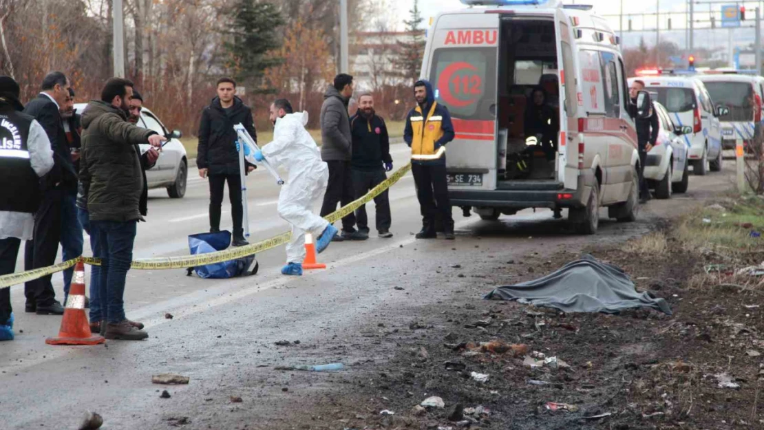 Erzurum'da karayolu kenarında ceset bulundu