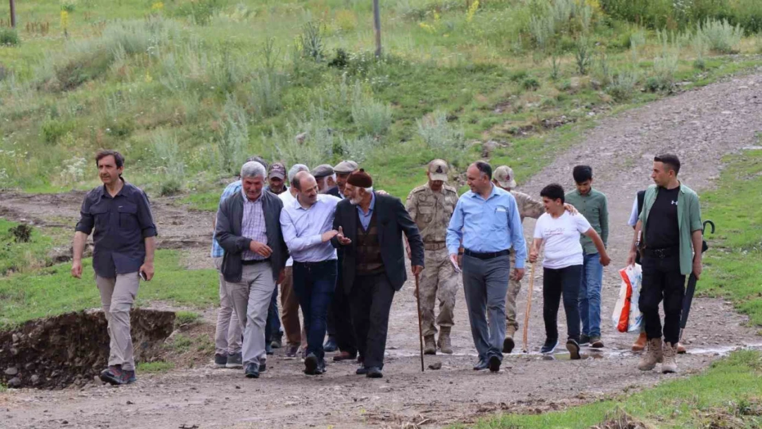 Erzurum'da sel felaketinin yaraları sarılıyor