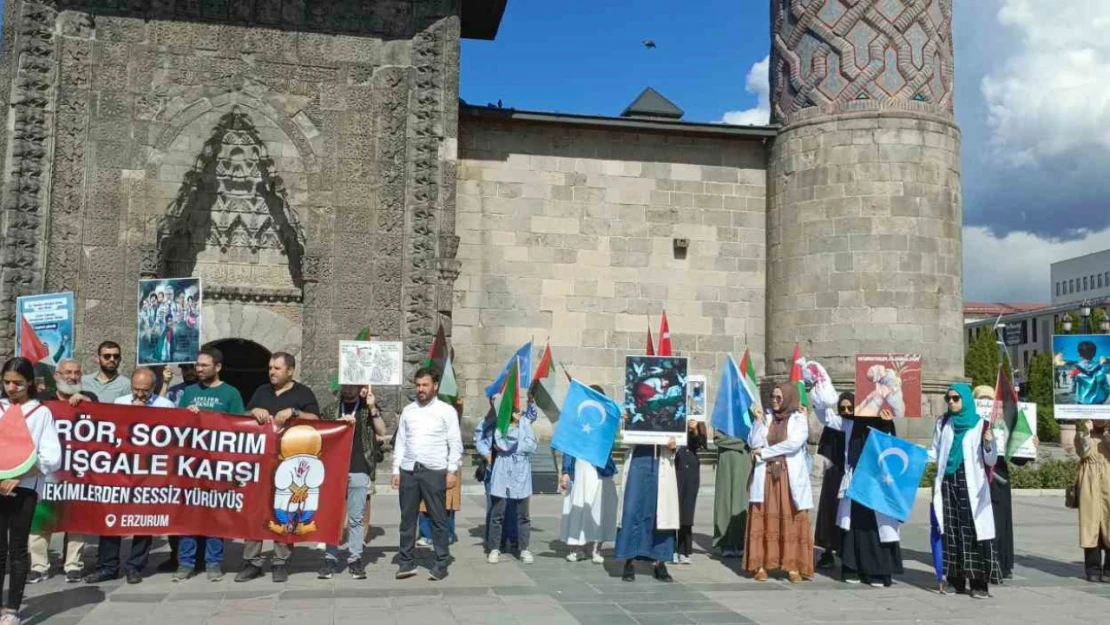 Erzurum'da sessiz yürüyüşte 32. hafta