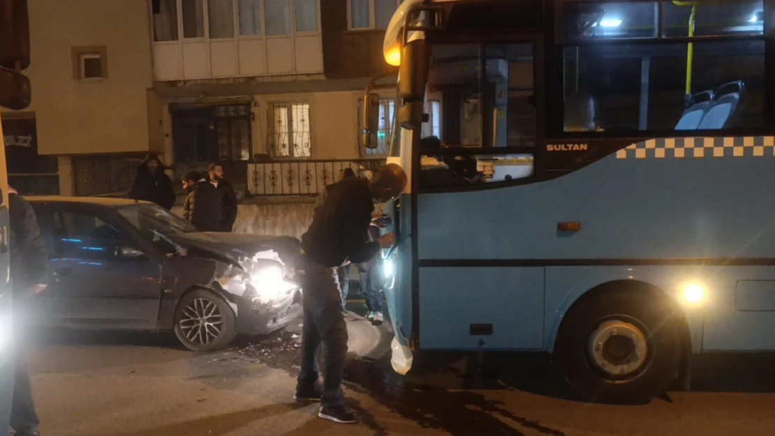 Erzurum'da trafik kazası: 1 yaralı