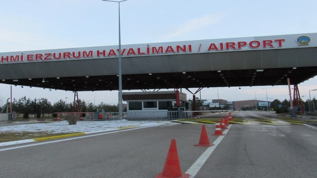 Erzurum Havaalanından 10 ayda 870 bin 372 kişi uçtu
