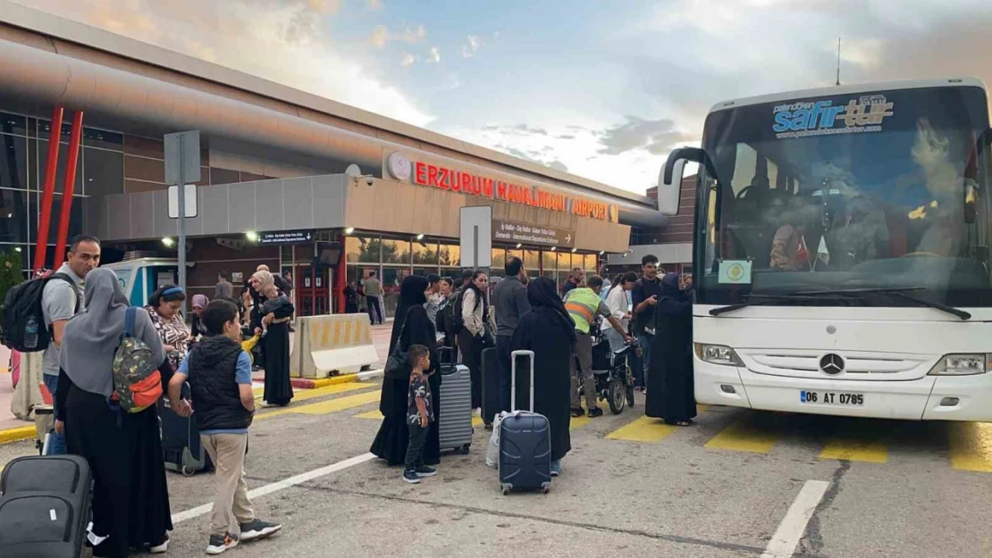 Erzurum Havalimanında bomba ihbarı seferleri etti, yolcular beklemek zorunda kaldı