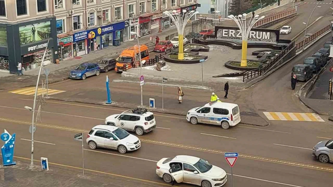 Erzurum trafiğine 1 ayda 3 bin 174  araç kaydı