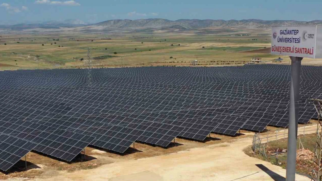 GAÜN GES, 6 ayda 80 milyon TL'lik üretim gerçekleştirdi