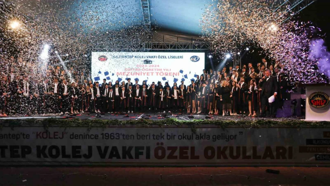 Gaziantep Kolej Vakfı'ndan YKS'de bireysel ve kitlesel başarı gururu